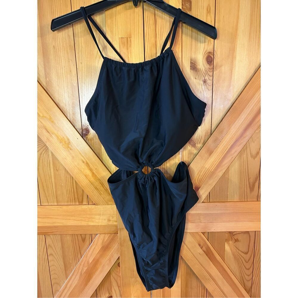 Decree Women's Black 1pc Swimsuit 2XL nwt (8070)